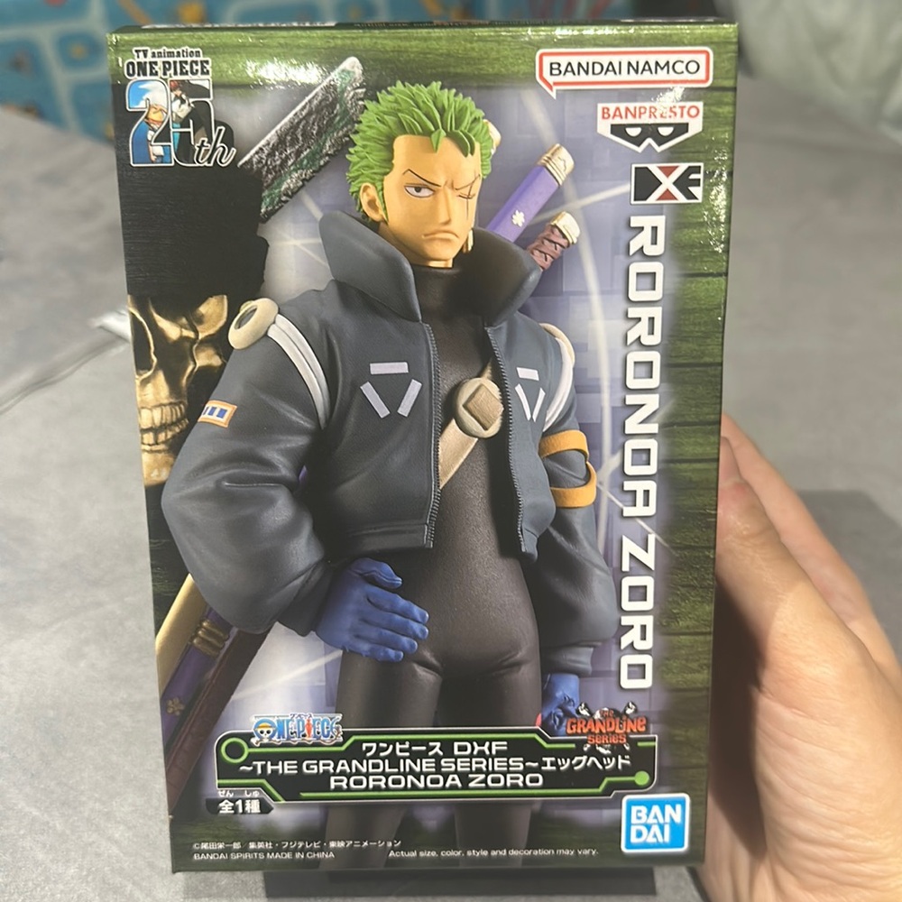 Banpresto one piece Roronoa Zoro figure